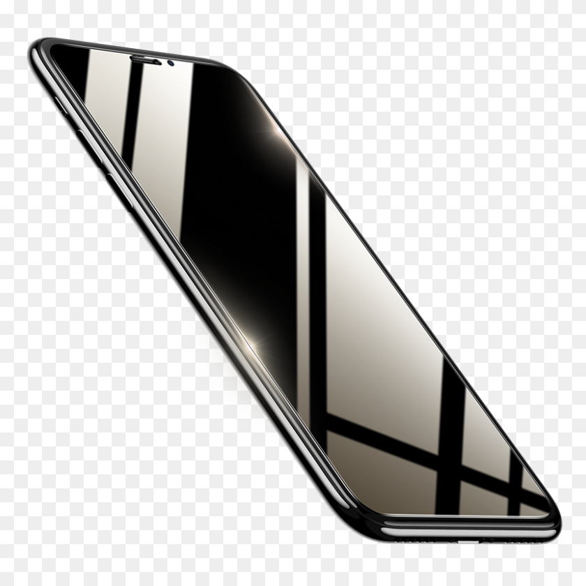 800x800 Закаленная Пленка Kafeile Для Iphone X Apple X Hd, Не Во Весь Экран, Дуга - Для Iphone X Png Прозрачный