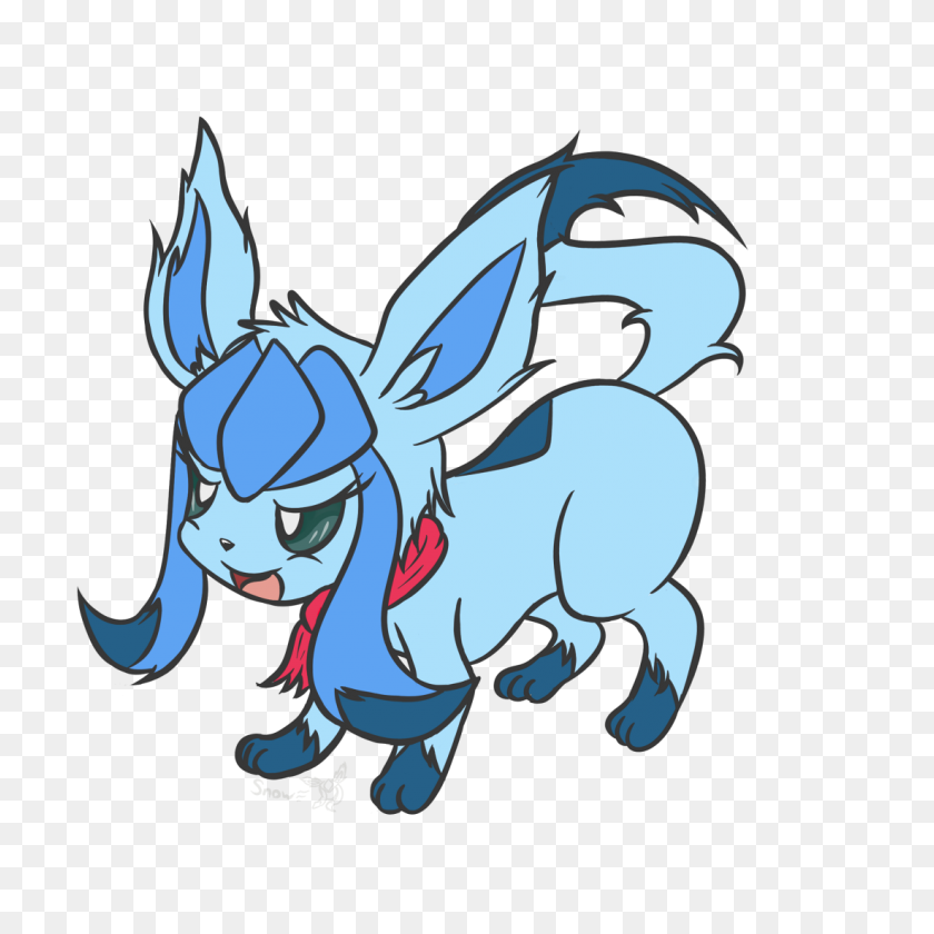 1100x1100 Kagami The Glaceon - Glaceon PNG