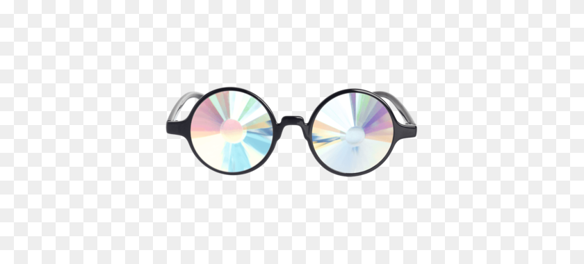 480x320 Kaleidoscope Glasses - Clout Goggles PNG