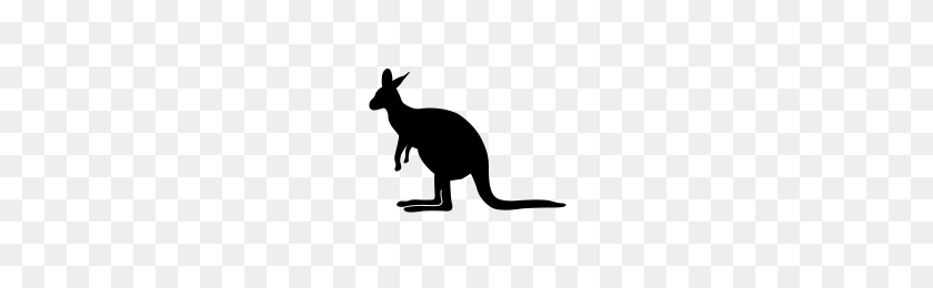 200x200 Kangaroo Icons Noun Project - Kangaroo PNG