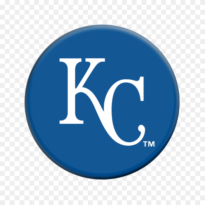 1000x1000 Kansas City Royals Agarre Popsockets - Royals Logotipo Png