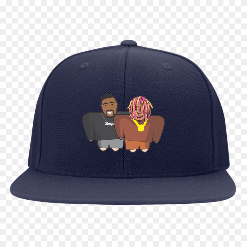 1155x1155 Кепка Kanye West Lil Pump Snapback - Канье Уэст Png