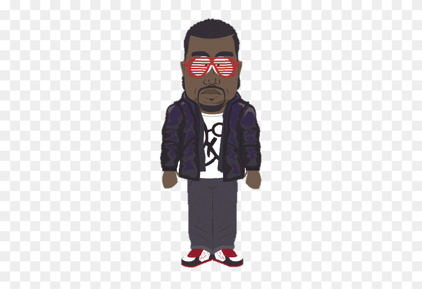 241x515 Kanye West South Park Archives Fandom Powered - Kanye West Png