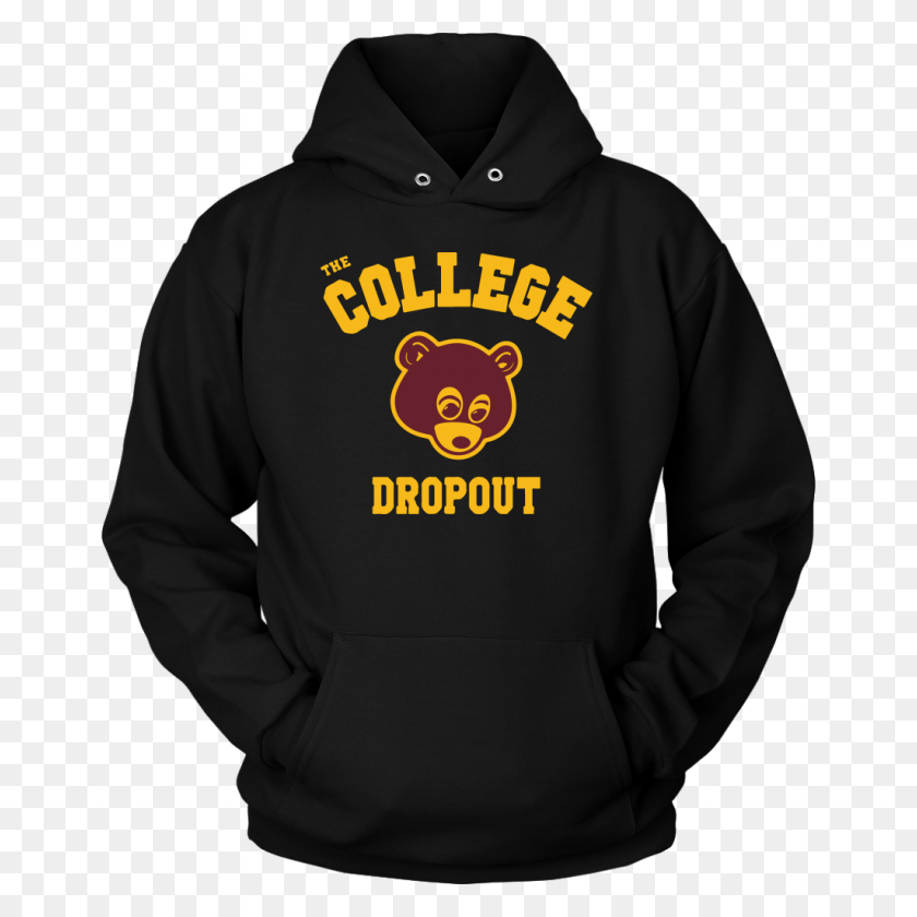 1024x1024 Kanye West The College Dropout Hoodie In Color Apparel - Kanye West PNG
