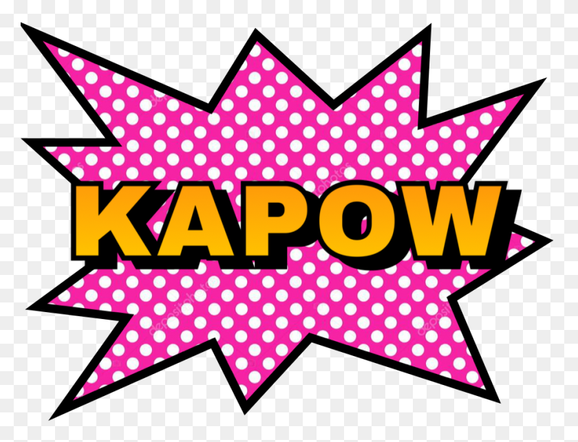 927x693 Kapow Popart Freetoedit - Клипарт Kapow