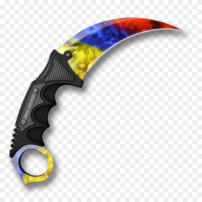 1280x1280 Karambit Marble Fade Png Png Image - Marble PNG