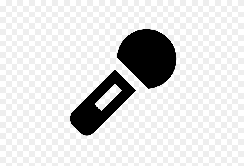 512x512 Karaoke, Karaoke, Microphone Icon With Png And Vector Format - Microphone Clipart No Background