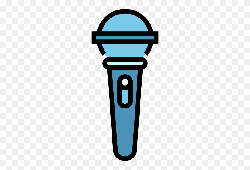 512x512 Karaoke Mic Png Icon - Microphone PNG Transparent