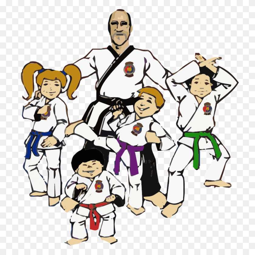 800x800 Grupo De Imágenes Prediseñadas De Karate - Imágenes Prediseñadas De Karate Gratis