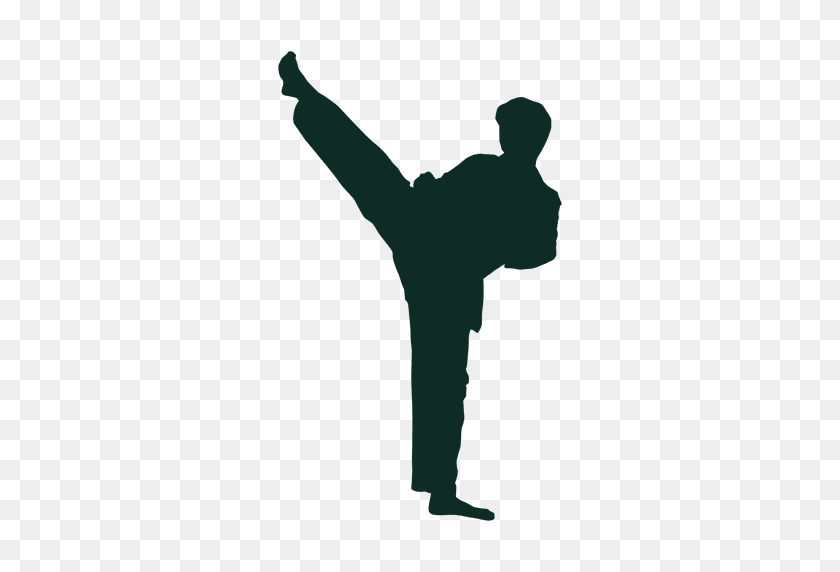512x512 Karate Front Kick Stretch - Martial Arts PNG