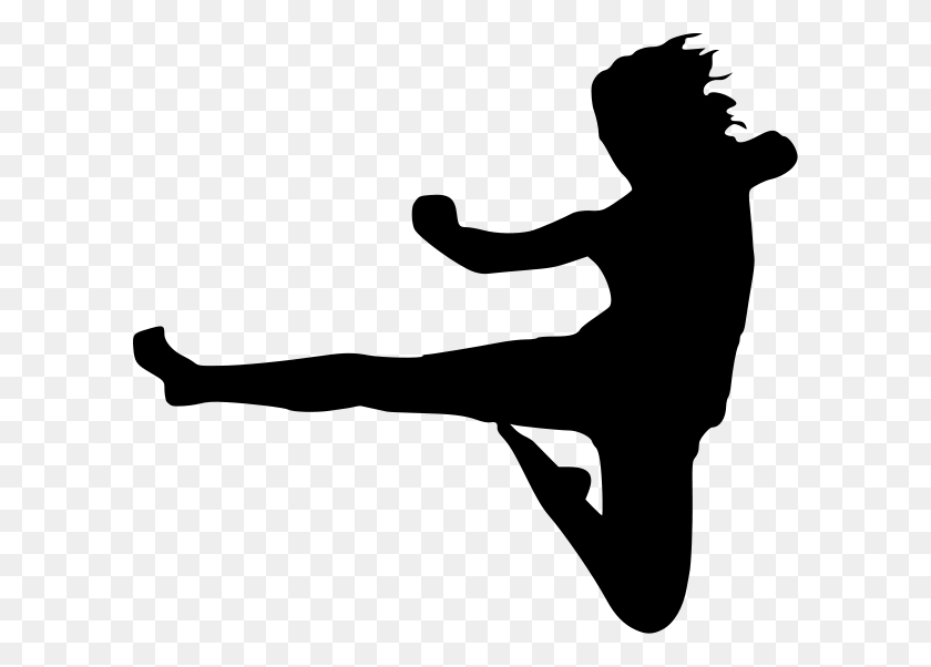 600x542 Karate Girl Clipart - Girl Clipart Images