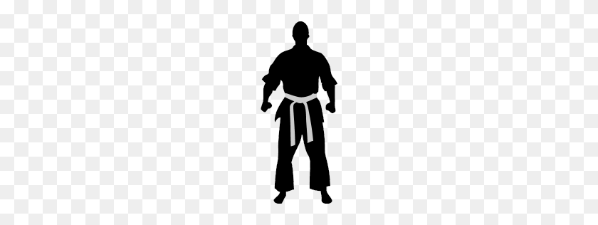 256x256 Karate Ready Icon Karate Iconset Kampsport Find Hold - Martial Arts PNG