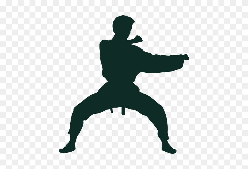 512x512 Entrenamiento De La Postura De Karate - Artes Marciales Png