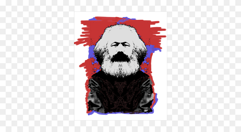 400x400 Karl Marx Psychedelic Art Posters Karl Marx - Karl Marx PNG