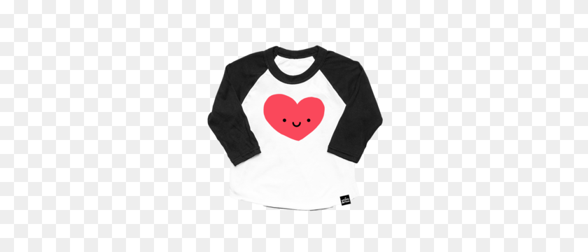300x300 Kawaii Corazón De Béisbol De La Camiseta Silbato De La Flauta De La Ropa - Corazón Kawaii Png