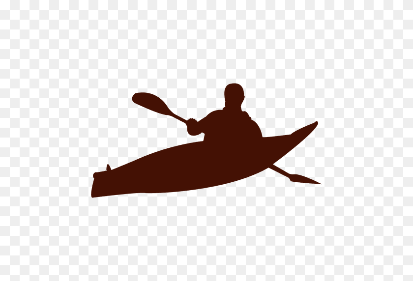 512x512 Kayak Left Turn - Canoe PNG