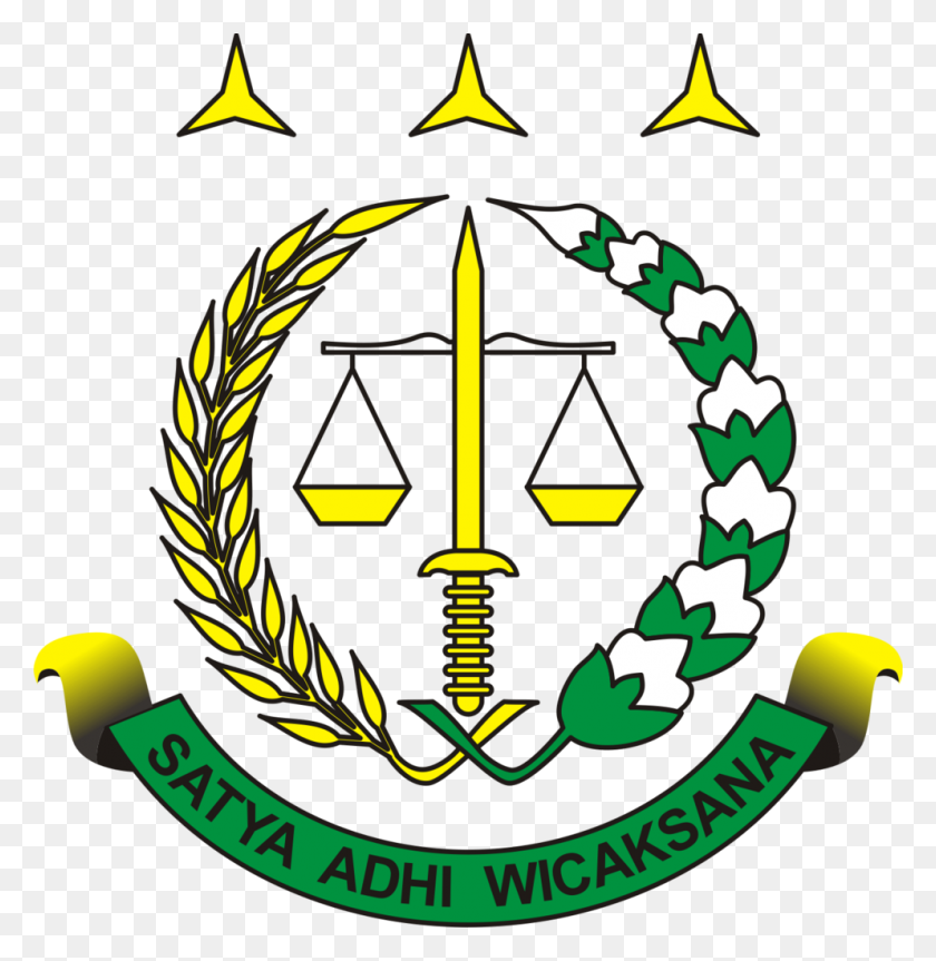 994x1024 Kejaksaan Agung Republik Indonesia Nuevo Logotipo - Indonesia Png