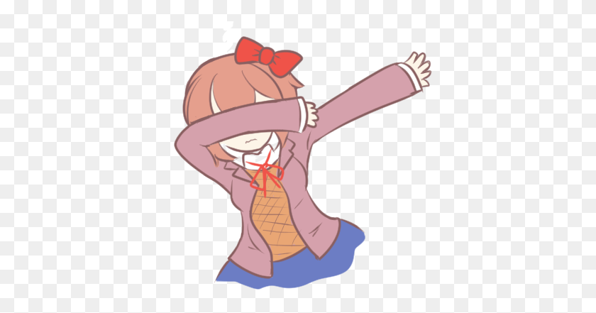 381x381 Kelsuis On Twitter A Dab A Day Keeps The Depression Away - Dab PNG