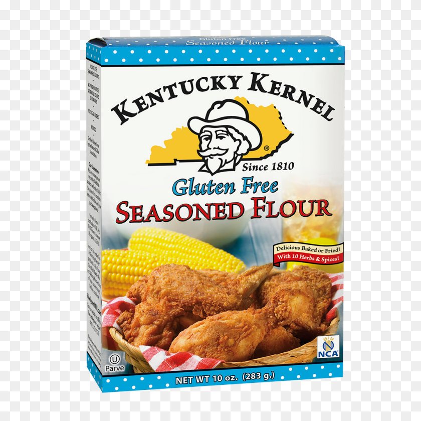 1000x1000 Kentucky Kernel Gluten Free Seasoned Flour - Chicken Tenders PNG