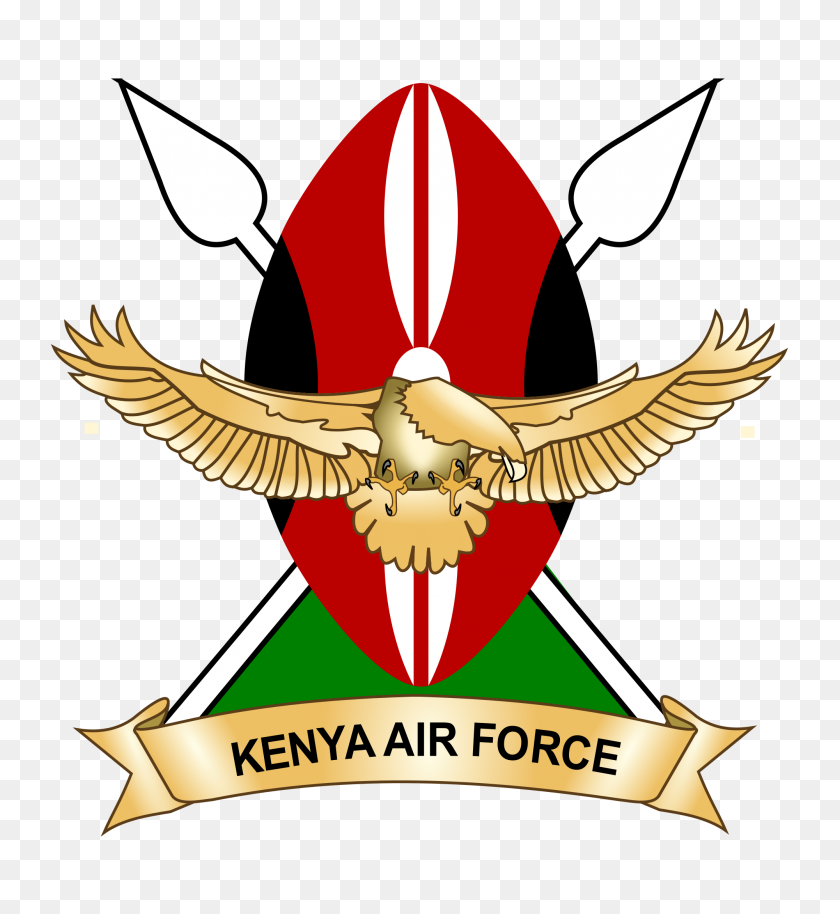 2000x2190 Logotipo De La Fuerza Aérea De Kenia - Logotipo De La Fuerza Aérea Png