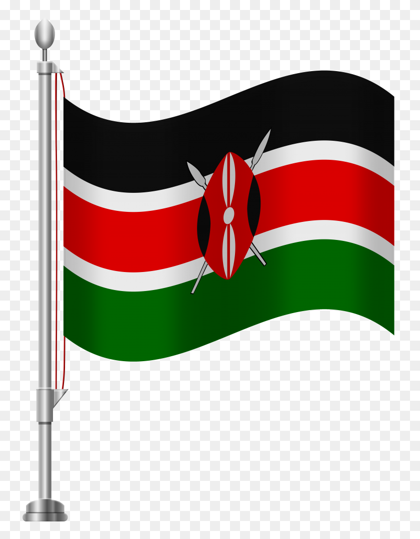 6141x8000 Png Флаг Кении Клипарт