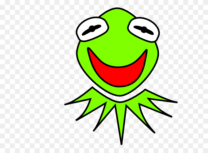 600x559 Kermit Clip Art - Free Frog Clipart