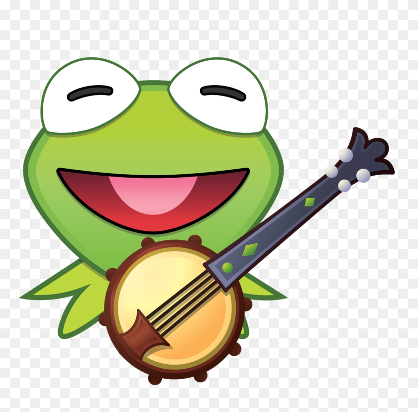 768x768 Kermit The Frog Disney Emoji Blitz Muppets Sticker - Muppets Clipart