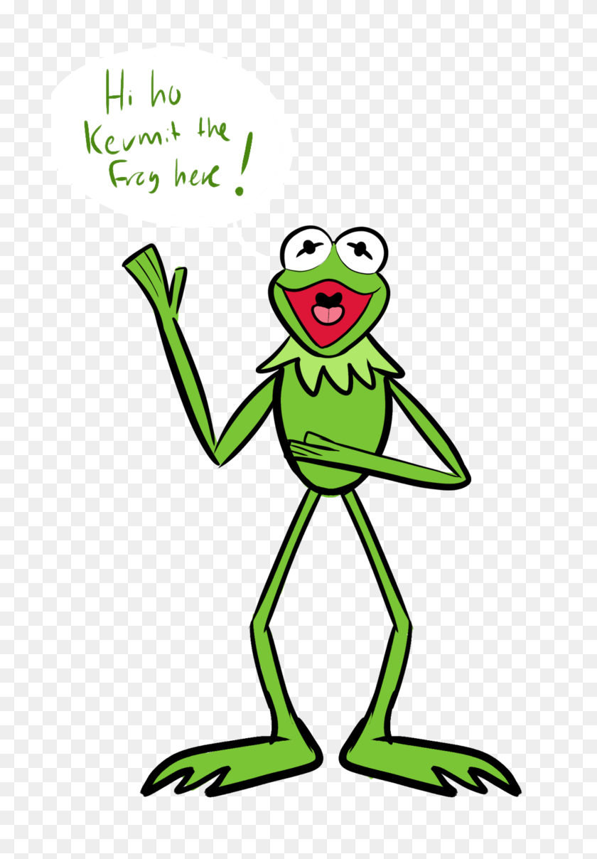 696x1148 Kermit The Frog Here - Kermit The Frog Clipart