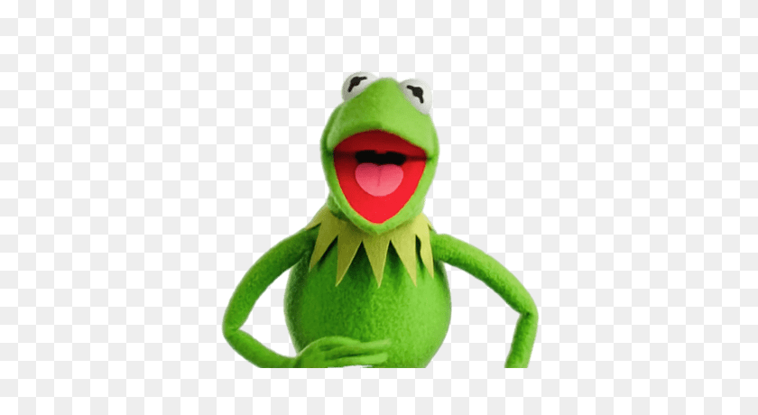 400x400 Kermit The Frog Laughing Transparent Png - Kermit PNG