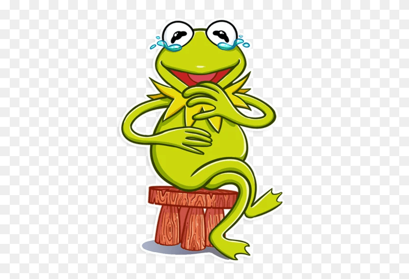 512x512 Kermit The Stickers Set For Telegram - Kermit The Frog Clipart