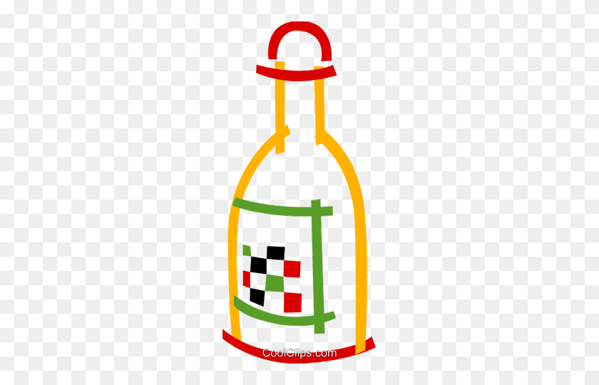 215x480 Botella De Ketchup Royalty Free Vector Clipart Ilustración - Botella De Ketchup Clipart