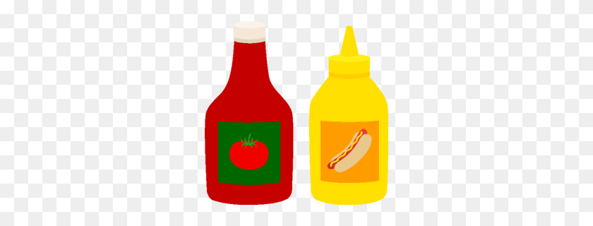 260x260 Ketchup Clipart - Tomate Clipart