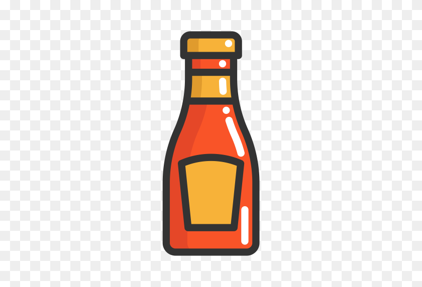512x512 Ketchup, Ketchup, Fruits Icon With Png And Vector Format For Free - Ketchup Clipart