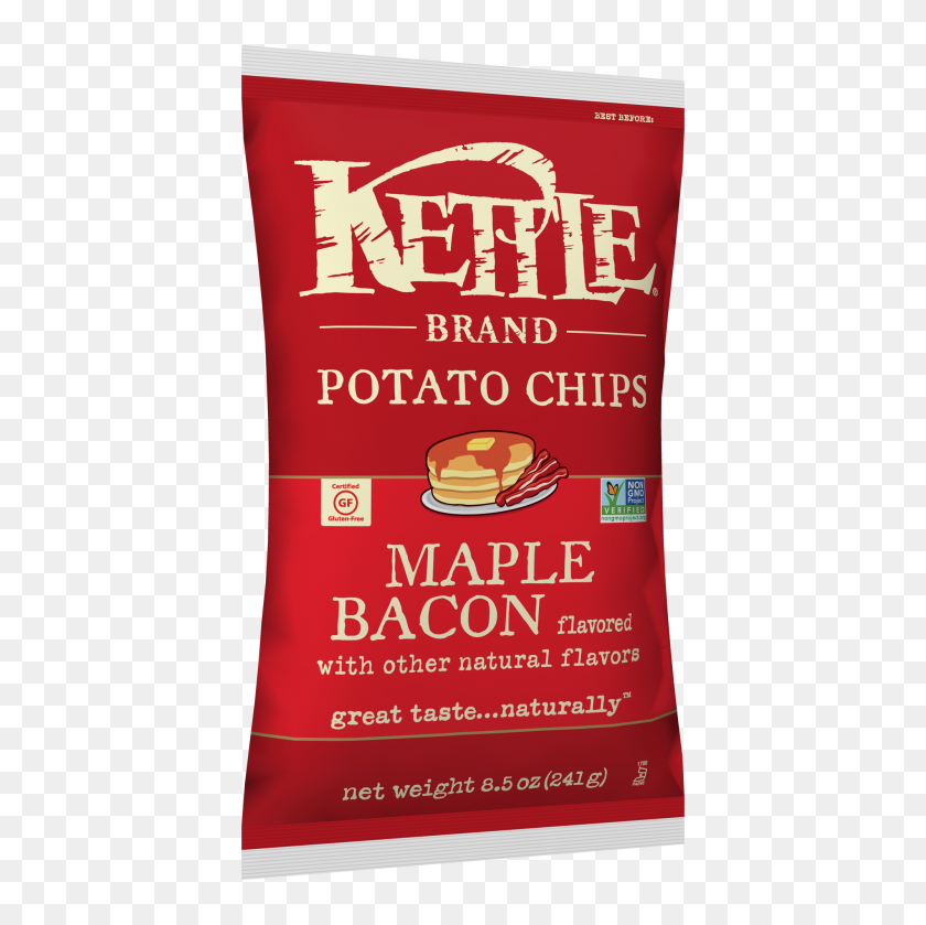 2000x2000 Kettle Brand Maple Bacon Potato Chips, Oz - Potato Chips PNG