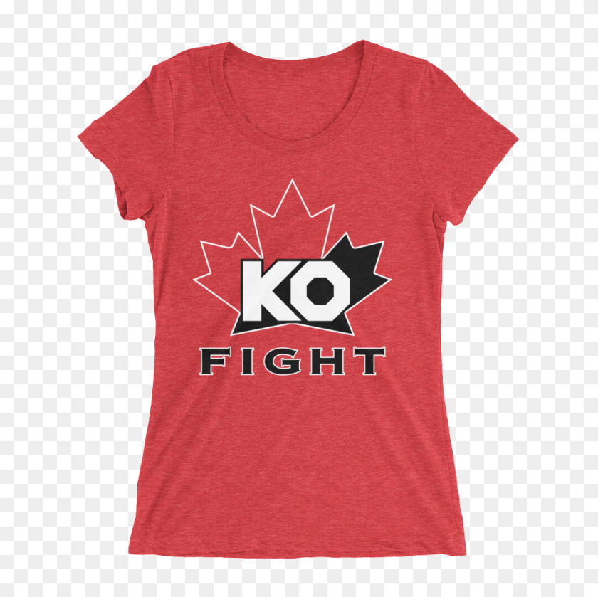 1000x1000 Camiseta Tri Blend De Kevin Owens Ko Fight Edición Especial Para Mujer - Kevin Owens Png