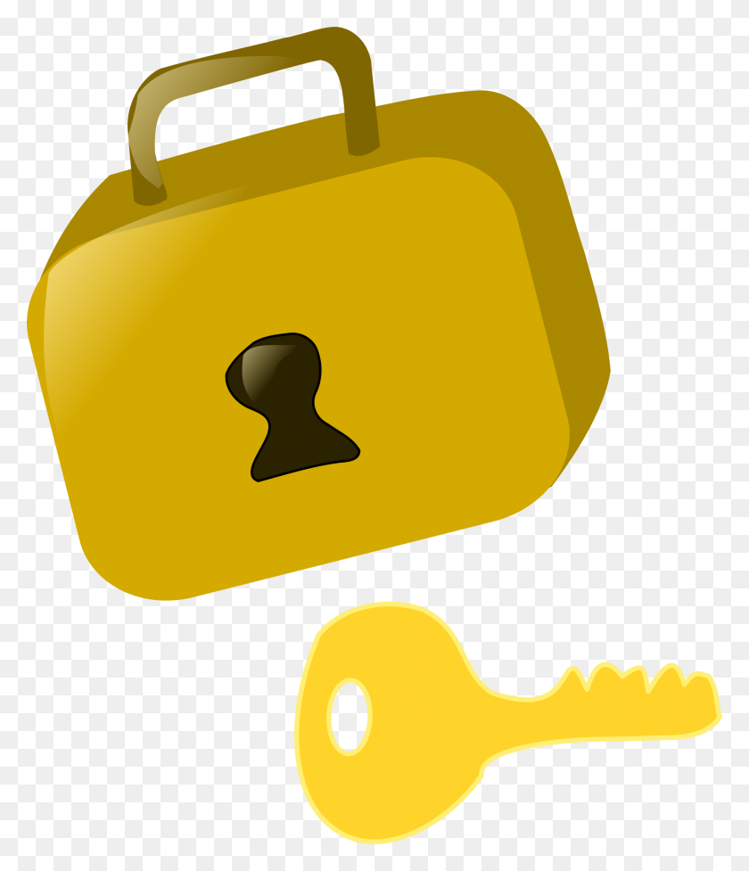 2041x2400 Key Clipart Yellow - Keychain Clipart