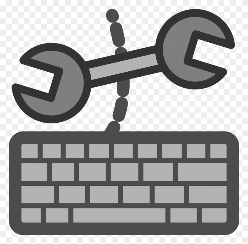 1280x1254 Keyboard - Keyboard Clipart
