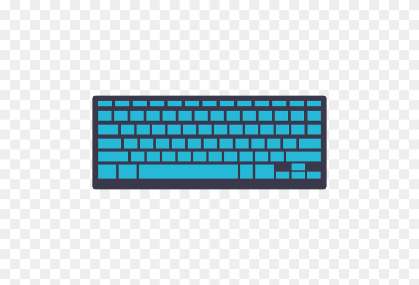 512x512 Keyboard Flat Icon - Keyboard PNG