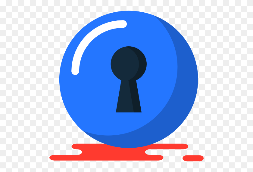 512x512 Keyhole Icon Free Of Miscellanea Icons - Keyhole PNG
