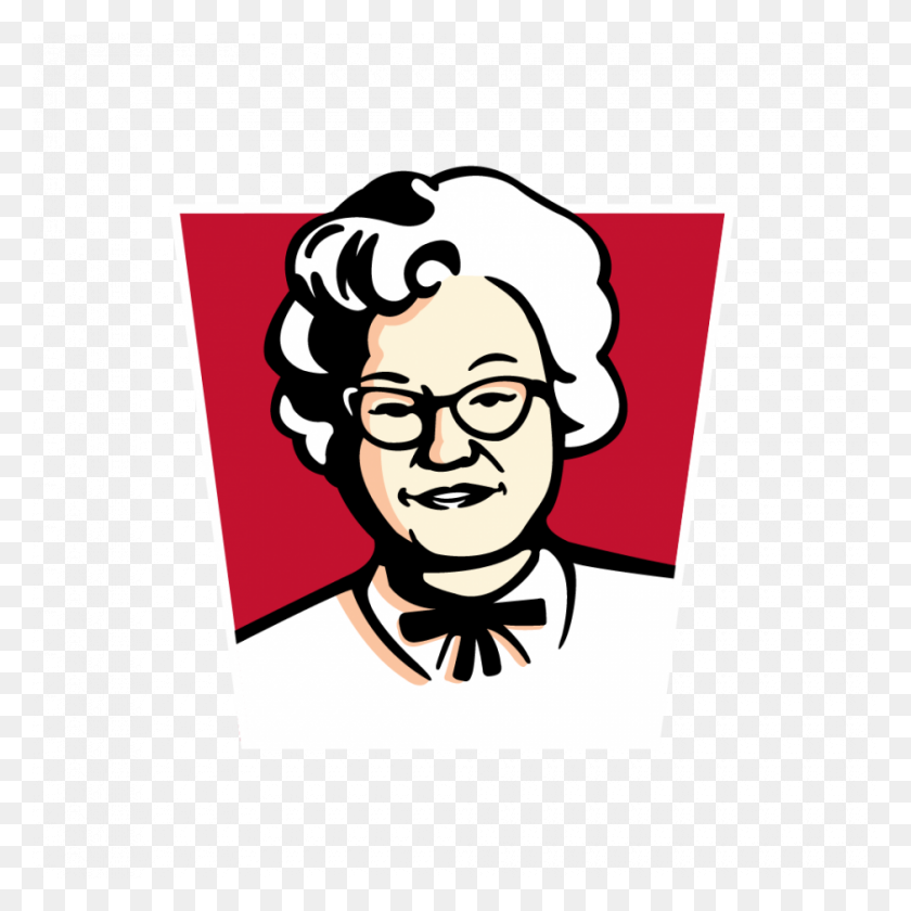 940x940 Kfc Changes Logo To 'claudia Sanders' For A Day To Celebrate - Kfc Logo PNG