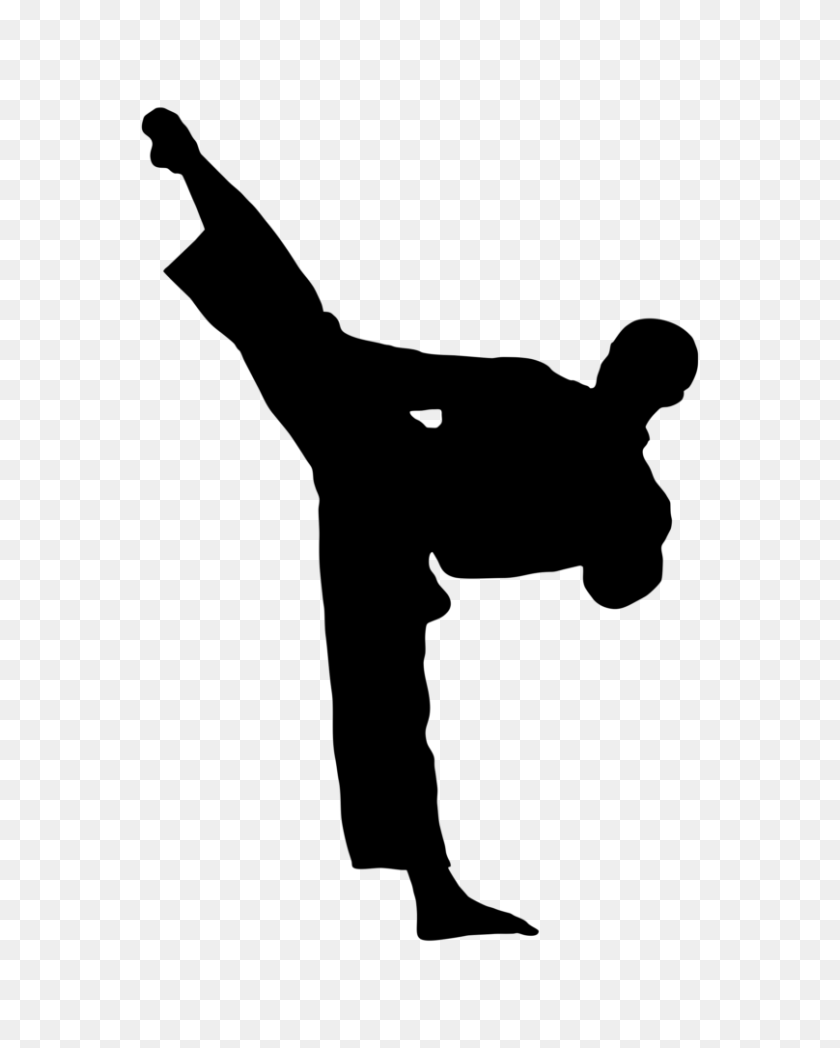 808x1024 Kick Karate Martial Arts Taekwondo Clip Art - Judo Clipart