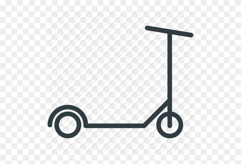 512x512 Kick Scooter Png Image - Scooter PNG