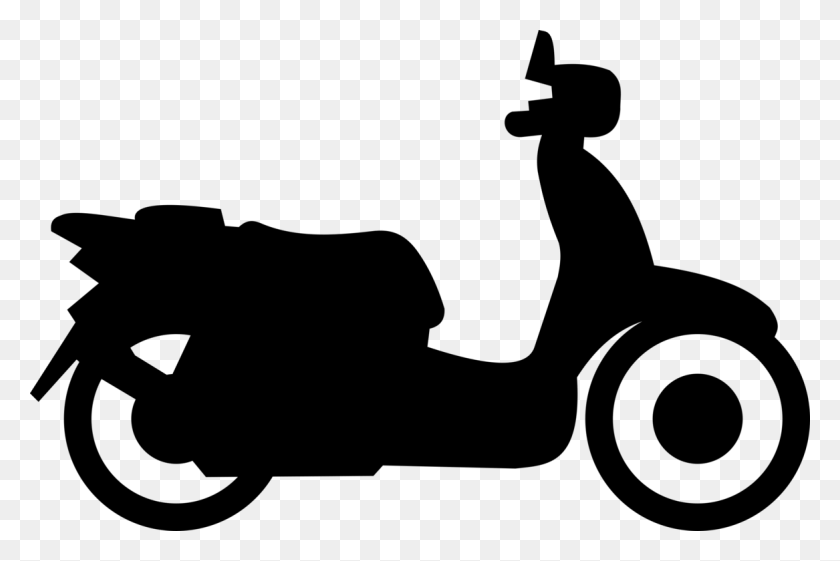 1167x750 Kick Scooter Vespa Gts Motorcycle - Segway Clipart