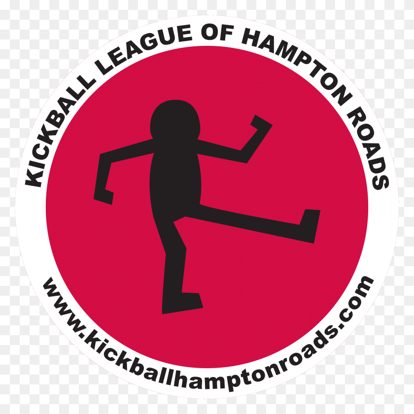 2650x2652 Kickball League Of Hampton Roads - Kickball Png
