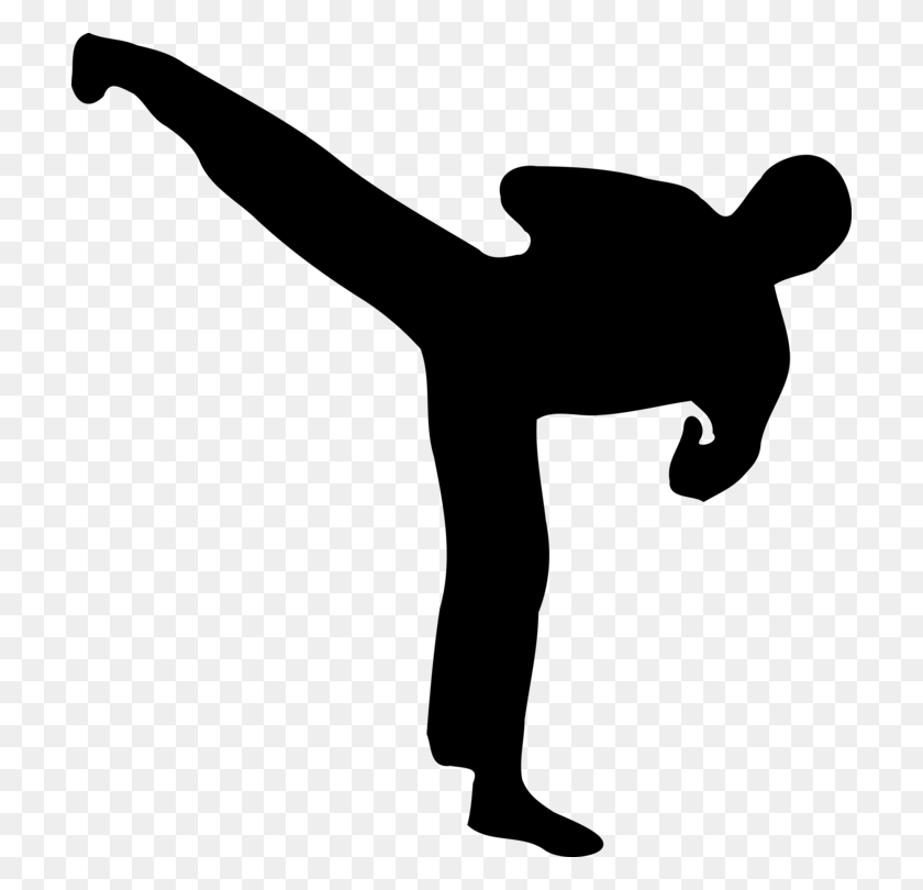 710x750 Kickboxing Muay Thai Karate - Imágenes Prediseñadas De Karate Blanco Y Negro