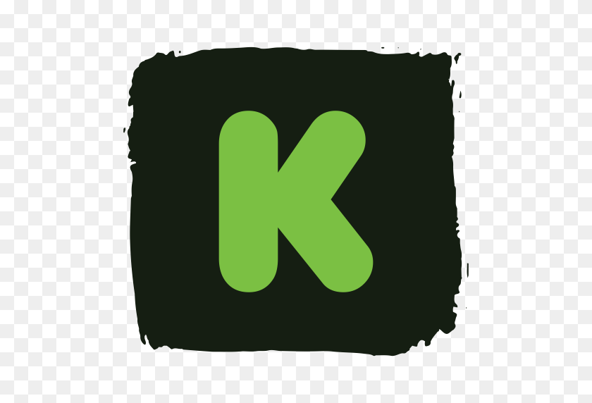 512x512 Kickstarter, Social Icon - Kickstarter Logo PNG