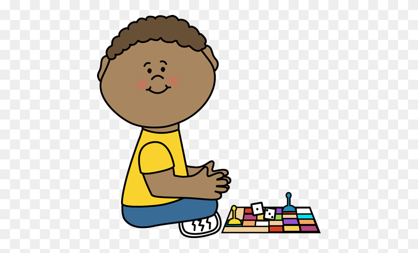 450x448 Kid With Board Game Clip Art - Career Clipart For Kids