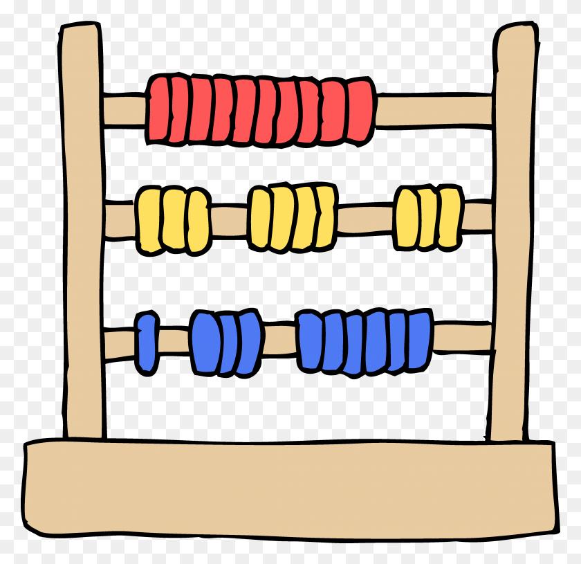 4352x4217 Kids Abacus Toy Clipart - Matemáticas Clipart Png