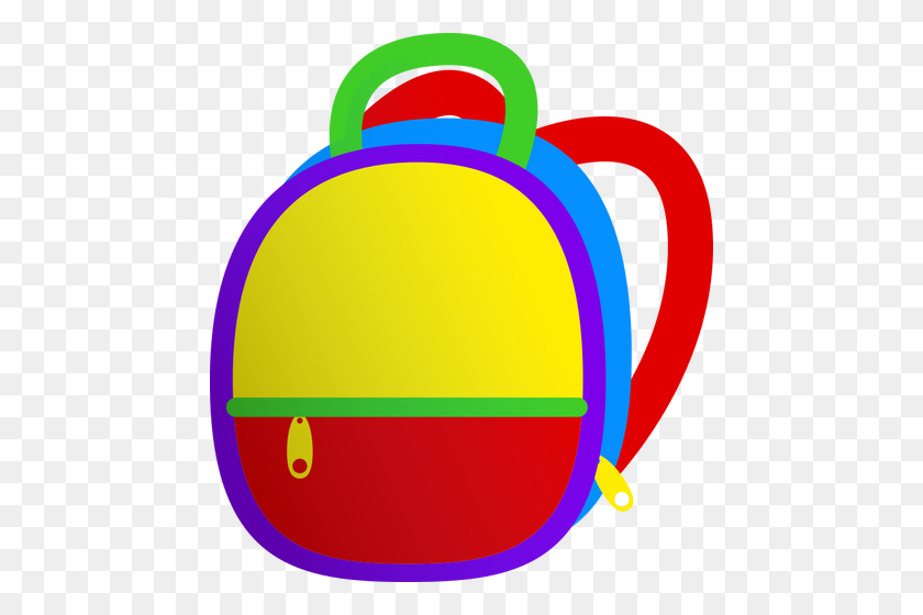 458x500 Kids Backpack - Backpack Clipart PNG