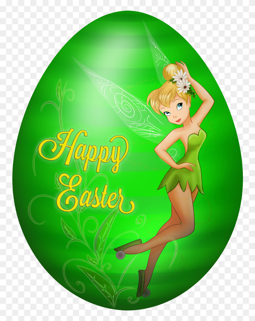 2738x3500 Kids Easter Egg Tinkerbell Png Clip Art Gallery - Tinkerbell Clipart